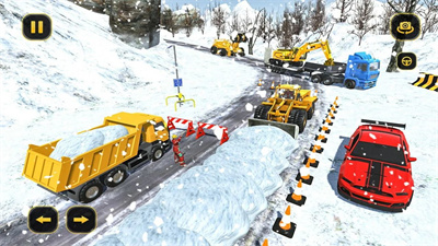 雪地货车模拟运输